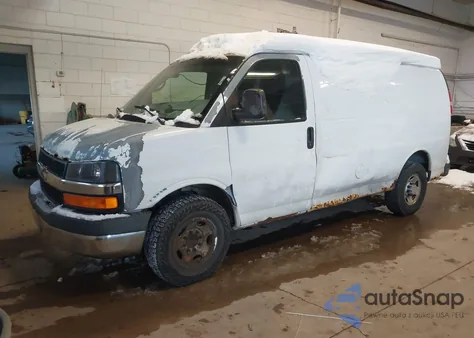 2010 Chevrolet Express 2500 Work Van from USA, damaged, VIN 1GCZGFBAXA1100422